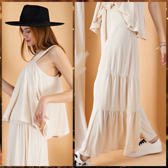 EASEL "Summer Together" Two Piece Top & Pants Set - Picture 2 of 16